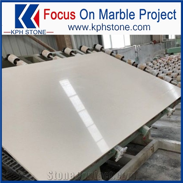 Bianco Classico Beige Marble Facade for Las Vegas