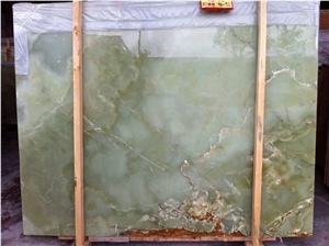 Bolagh Light Green Onyx Tiles and Slabs for Hotels