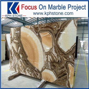Brown Classic Onyx with Big Flower