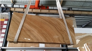 Building Material Yellow Wooden Marble