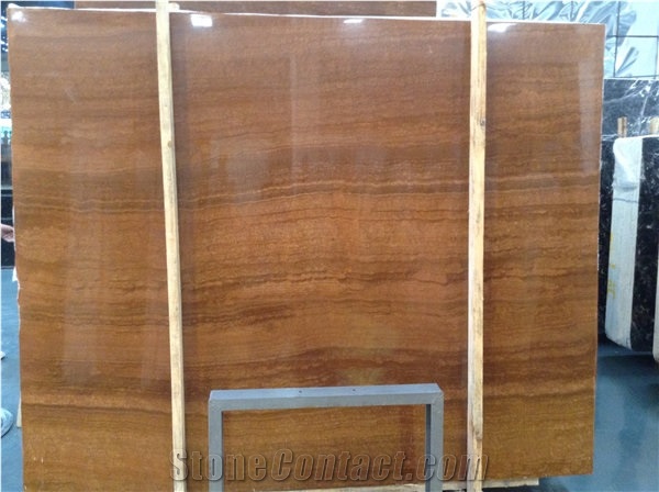 Building Material Yellow Wooden Marble