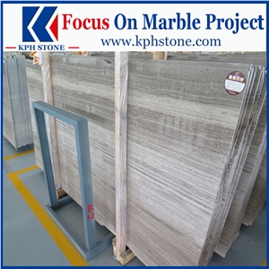 China Serpegiante Gey Wood Marble Projects Designs