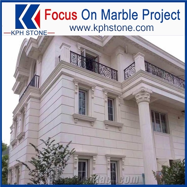 Classico Beige Marble Exterior Wall Panel