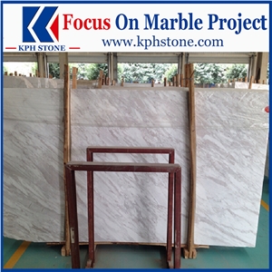 Drama Semi White Marble Slas&Tiles Floor Design