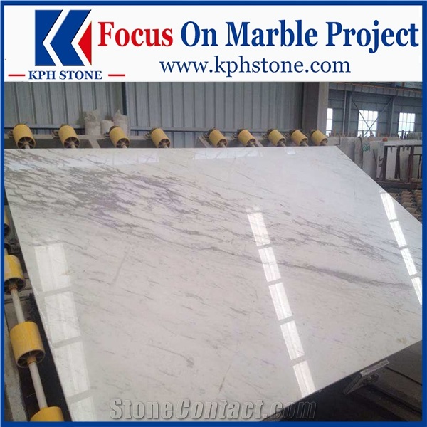 Drama Semi White Marble Slas&Tiles Floor Design