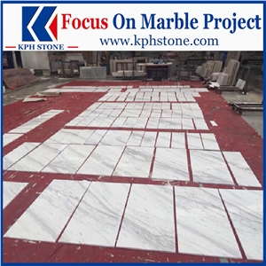 Drama Semi White Marble Slas&Tiles Floor Design