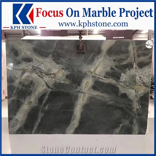 Ediburgh Green Marble Kitchen Walls/Floors/Tables