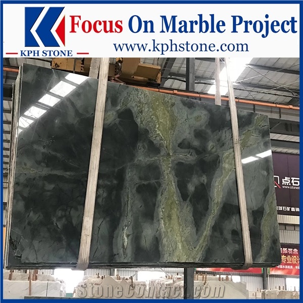 Ediburgh Green Marble Kitchen Walls/Floors/Tables
