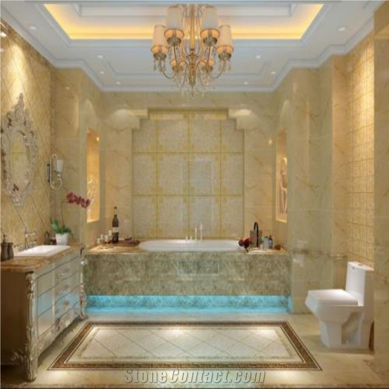 Golden Phoenix Marble Slabs Tiles for Sheraton