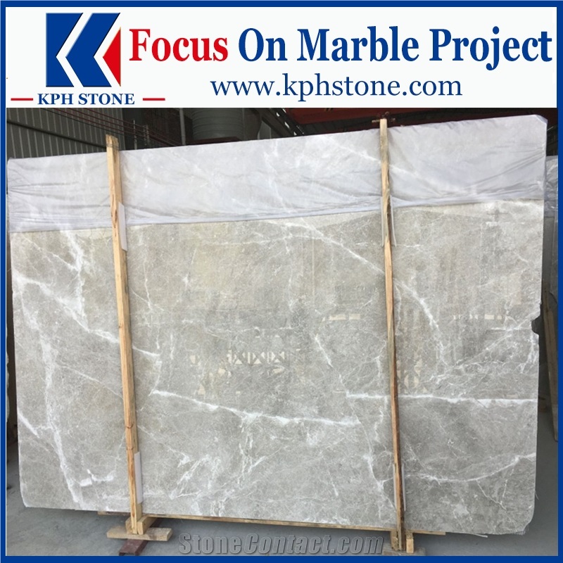 Grey Castel Marble Tiles for Hotel Okura Macau