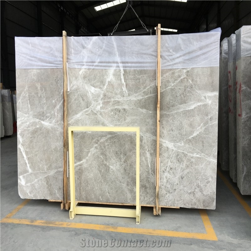 Grey Castel Marble Tiles for Hotel Okura Macau