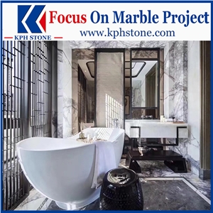 Greylac Marble Bathroom Vanity Tops for Hotel Icon
