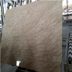 Lyca Beige Light Marble Slabs for Hotel Projects