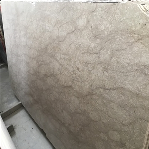 Lyca Beige Light Marble Slabs for Hotel Projects