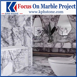 Milas Lilac Dark Marble Bath Tops for W Hong Kong