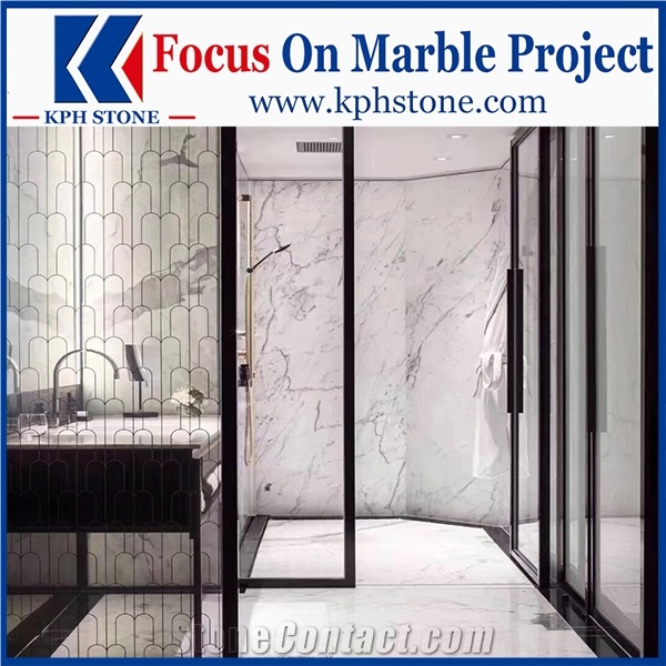 Milas Lilac Dark Marble Bath Tops for W Hong Kong