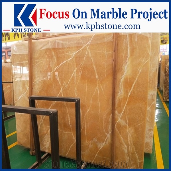 Orange Bubble Onyx Background Tiles&Slabs