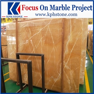 Orange Bubble Onyx Background Tiles&Slabs