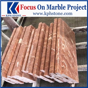 Rosa Filipina Marble Various Columns for 11 Howard
