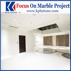 Thassos Semi White Marble Kitchen Countertops&Tops