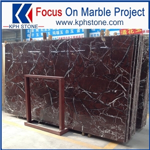 Top Grade Coral Red Marble Slabs