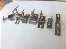 Stone Wall Cladding Fixing Z Anchor Clamp