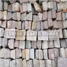 Buff Brown Sandstone Cobbles Buff Brown Sandstone Cobbles