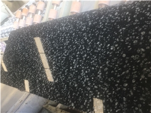 Coin Black Granite Slabs