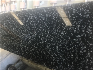 Coin Black Granite Slabs