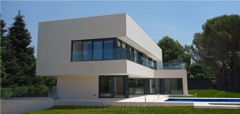 Caliza Alba Sea Shell White Limestone