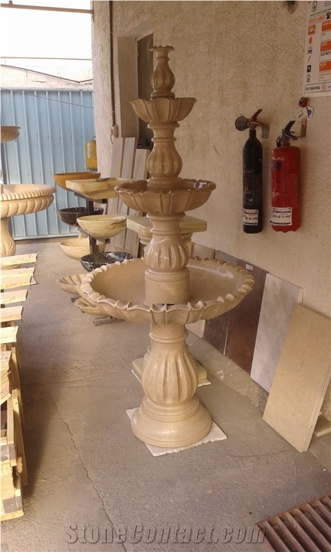 Verona Beige Marble Fountain