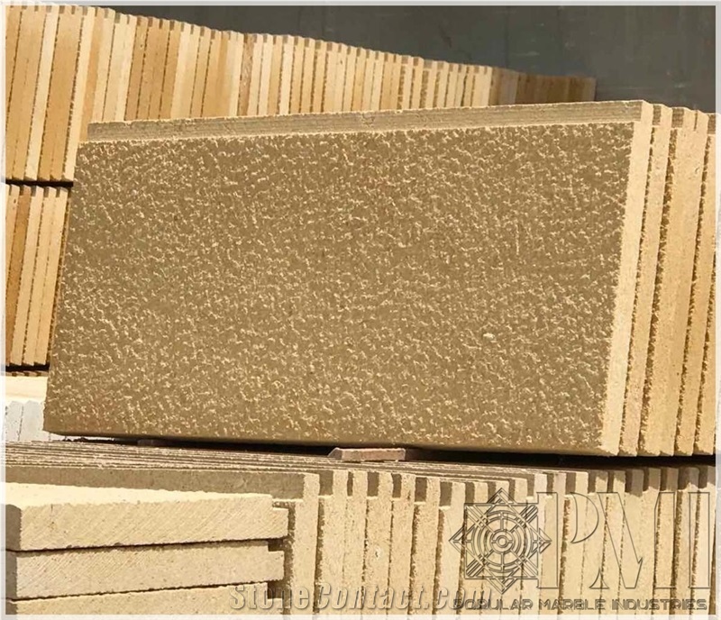 Dark Yellow Sandstone & Light Yellow Stone