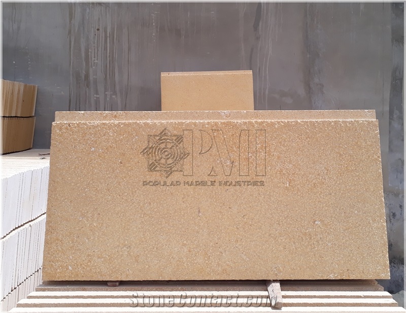 Dark Yellow Sandstone & Light Yellow Stone