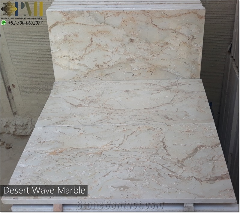 Pakistani Marble Desert Wave Tiles Natural Marble