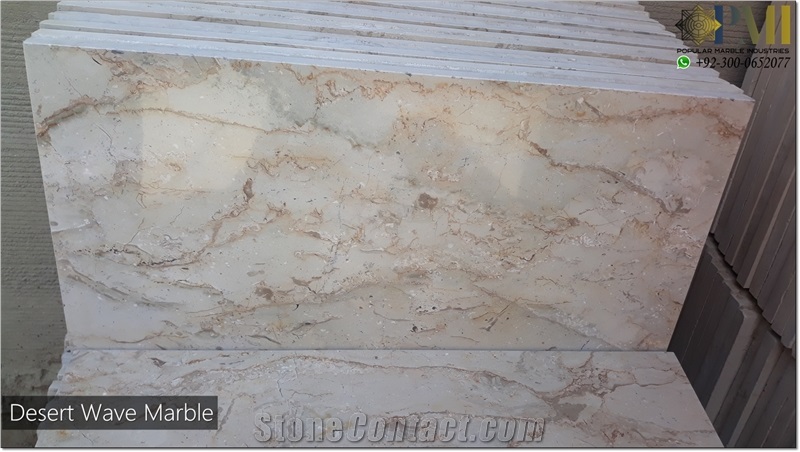 Pakistani Marble Desert Wave Tiles Natural Marble