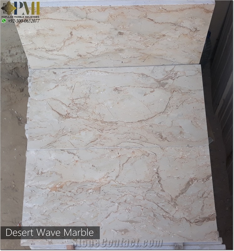 Pakistani Marble Desert Wave Tiles Natural Marble