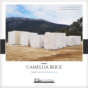 Camellia Beige Marble Blocks