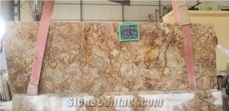 Alaska Gold Granite Slabs