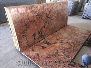 Alaska Red Granite Slabs & Tiles