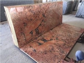 Alaska Red Granite Slabs & Tiles