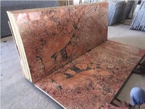 Alaska Red Granite Slabs & Tiles