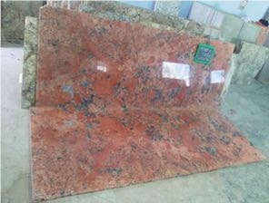 Alaska Red Granite Slabs & Tiles