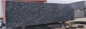 River Black Granite Rough Block