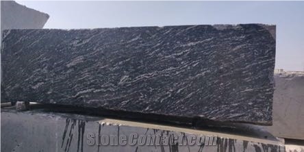 River Black Granite Rough Block