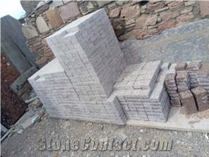 Rosy Pink Granite Cobbles