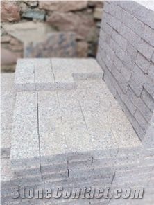 Rosy Pink Granite Cobbles