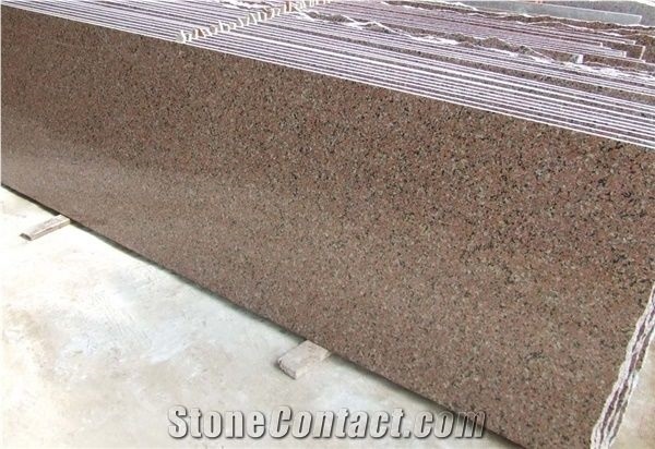 Rosy Pink Granite Slabs