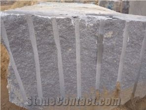 Steel Grey Granite Rough Block