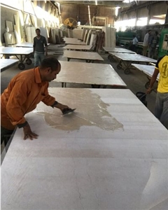 Ivory Light Marble Tiles, Slabs, Pattern