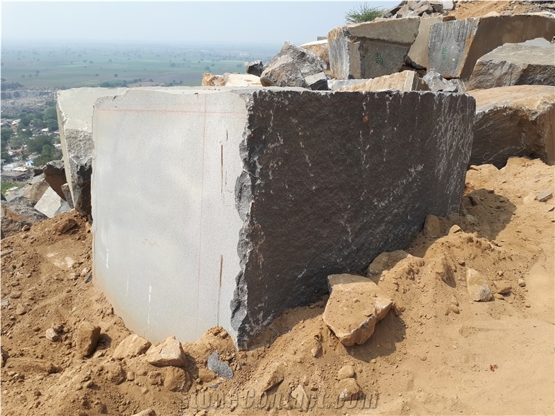 Bp Black Granite Block, Black Pearl Granite Block